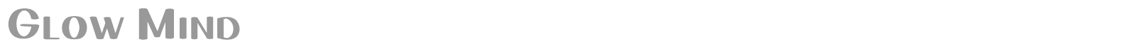 Glow Mind font preview